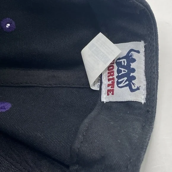 Phoenix Suns Hat Black Purple Strapback Adjustable Cleaned Dad Fan Favorite VGC - Picture 11 of 11